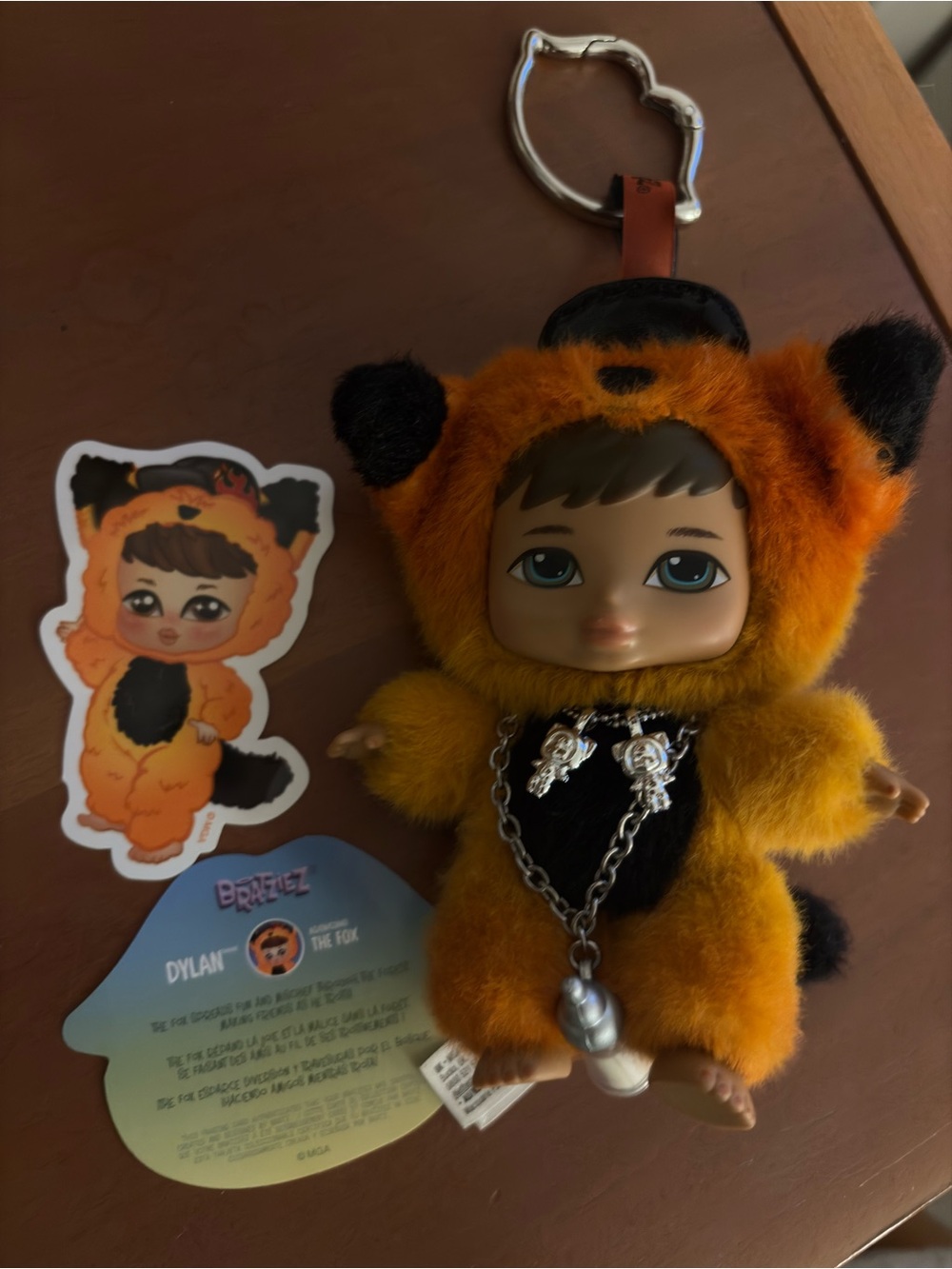 Bratz Dylan The Fox Bag Charm